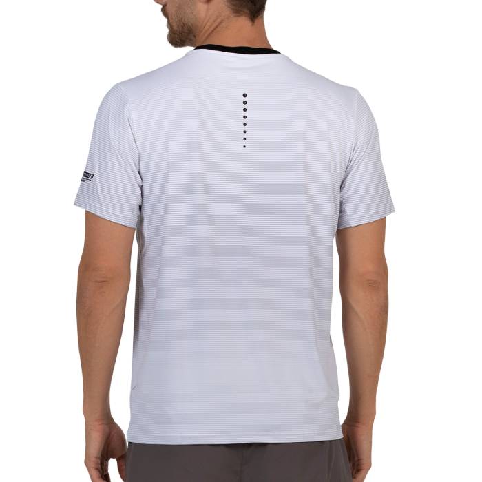 Camiseta Musica blanca hombre Bullpadel