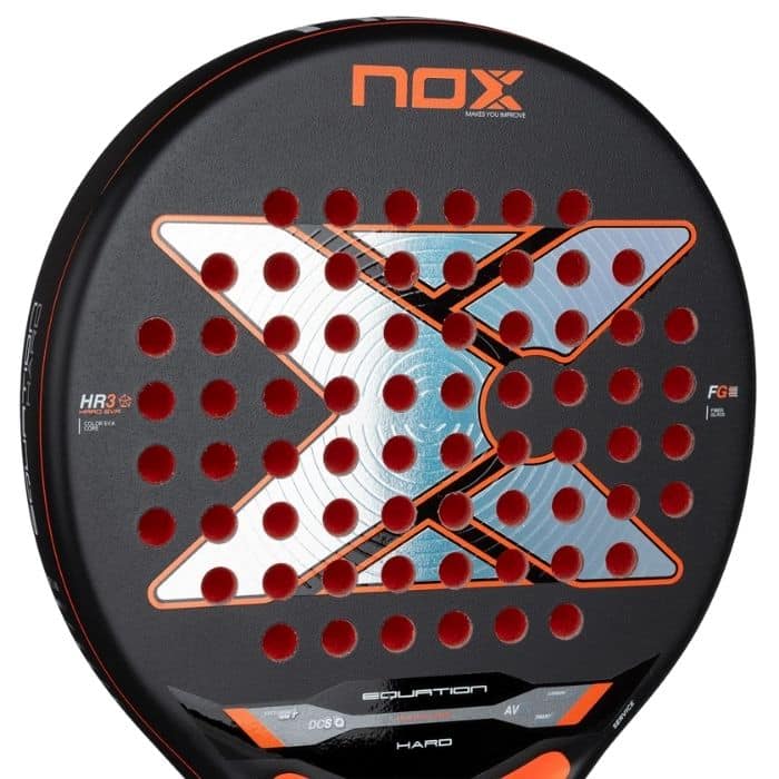 Caras pala NOX - Modelo Equation Hard Advanced