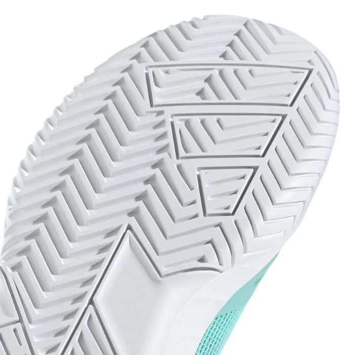 Detalle de la suela de las Zapatillas Adidas Defiant Speed 2 Woman Aqua