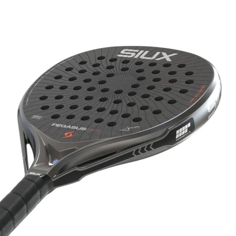 Detalle de la Pala SIUX Pegasus Pro Storm Grey