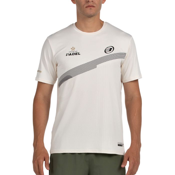 Camiseta Bullpadel Patos Crudo Premier Hombre Camiseta Bullpadel Patos Crudo Premier Hombre