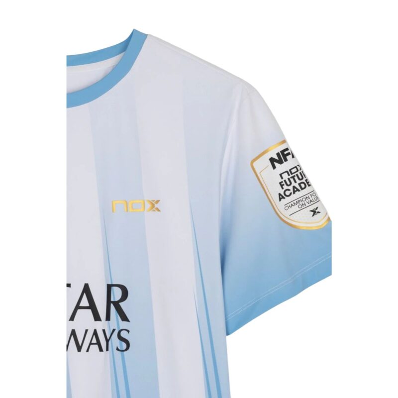 Detalle de la Camiseta NOX Agustín Tapia
