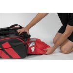 Compartimento para calzado del Paletero Adidas Multigame Red Compartimento para calzado del Paletero Adidas Multigame Red