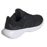 Detalle de las Zapatillas Adidas Gamecourt 2 Woman Negras