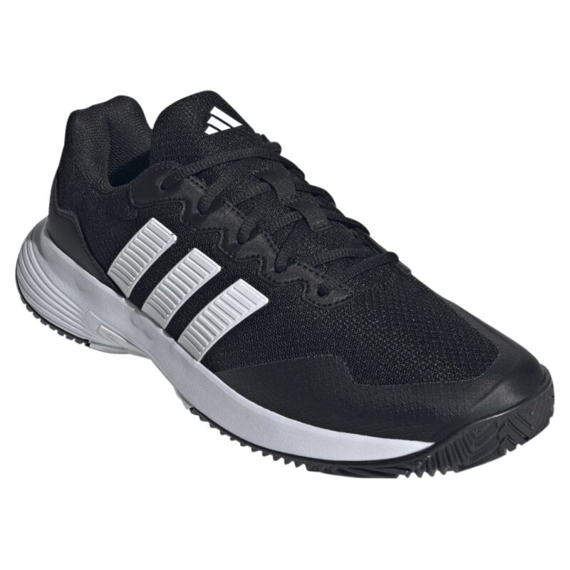 Detalle de las Zapatillas Adidas Gamecourt 2 Negras
