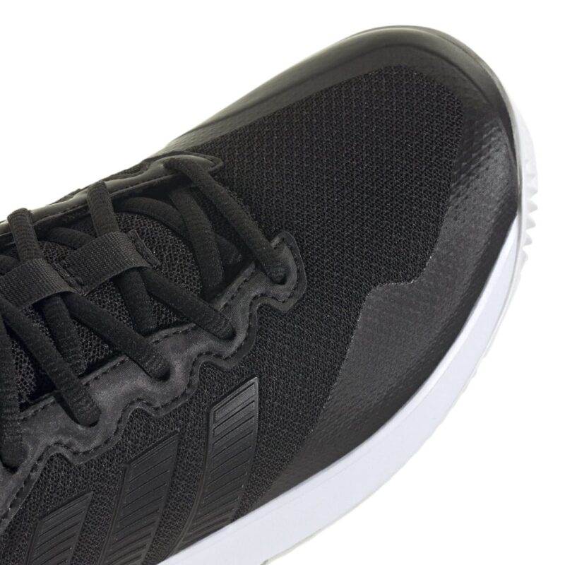 Detalle de las Zapatillas Adidas Gamecourt 2 Woman Negras