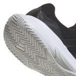 Detalle de las Zapatillas Adidas Gamecourt 2 Woman Negras