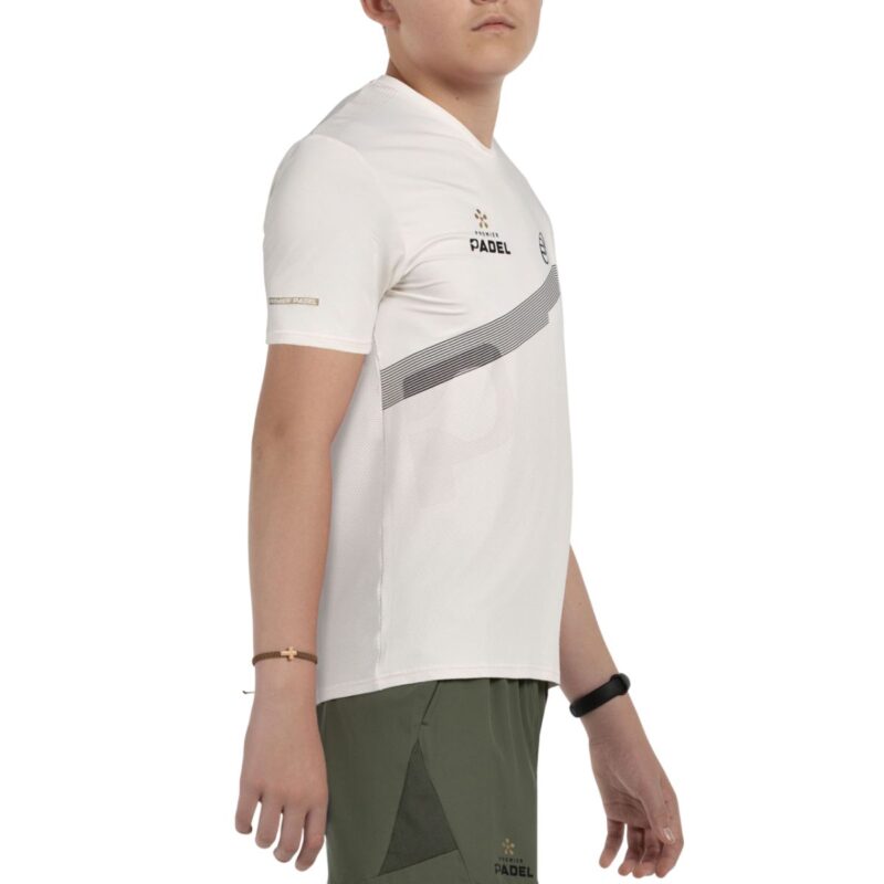 Camiseta Bullpadel Patos Junior Crudo Premier Padel 2026