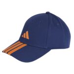 Gorra Adidas Bball 3S NL Azul Marino/Naranja
