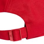 Detalle de la Gorra Adidas Bball 3S NL Rojo/Amarillo Detalle de la Gorra Adidas Bball 3S NL Rojo/Amarillo