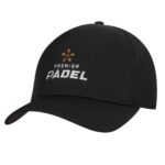 Gorra Bullpadel Premier Padel BPGPMR2605 Negro