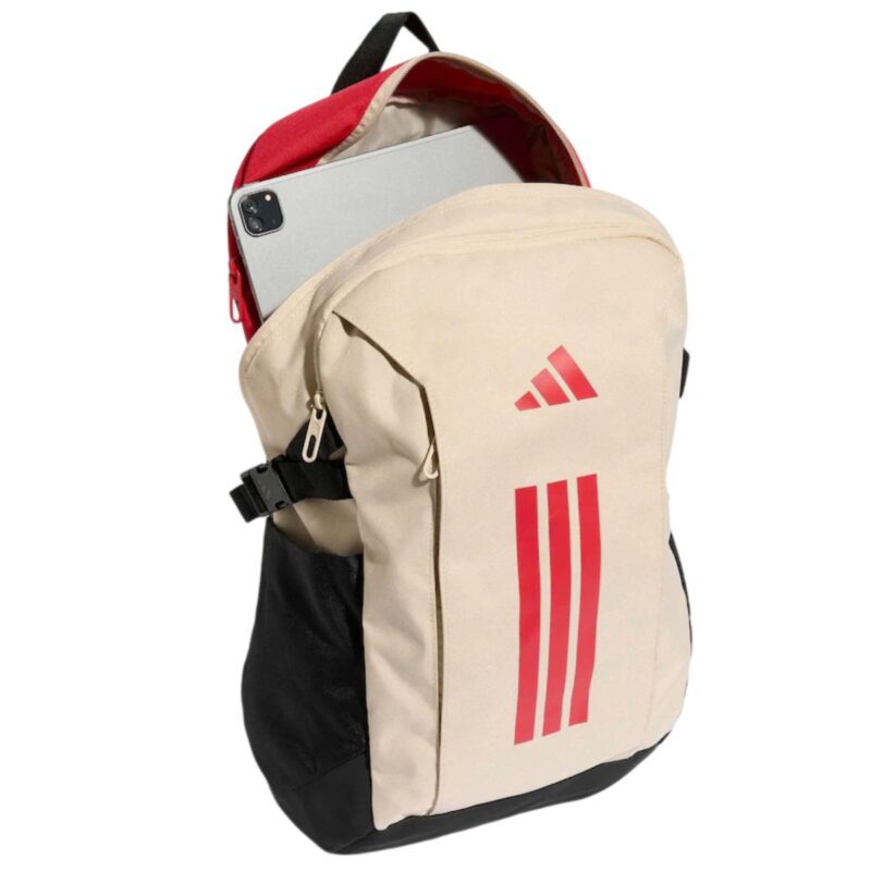Mochila Adidas Power VIII Beige/Rojo KE3784