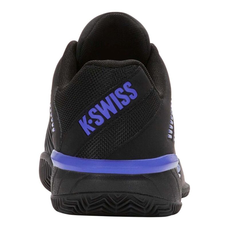 Detalle de las Zapatillas K-Swiss Express Light 3 Clay Negro/Azul