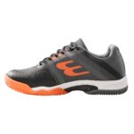 Detalle de las Zapatillas Bullpadel Indiga 26V Gris Oscuro Detalle de las Zapatillas Bullpadel Indiga 26V Gris Oscuro