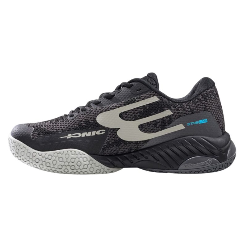 Detalles de las Zapatillas Bullpadel Ionic Negras 26V