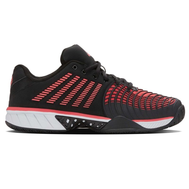 Zapatillas K-Swiss Express Light 3 Padel Negras/Rojas Zapatillas K-Swiss Express Light 3 Padel Negras/Rojas
