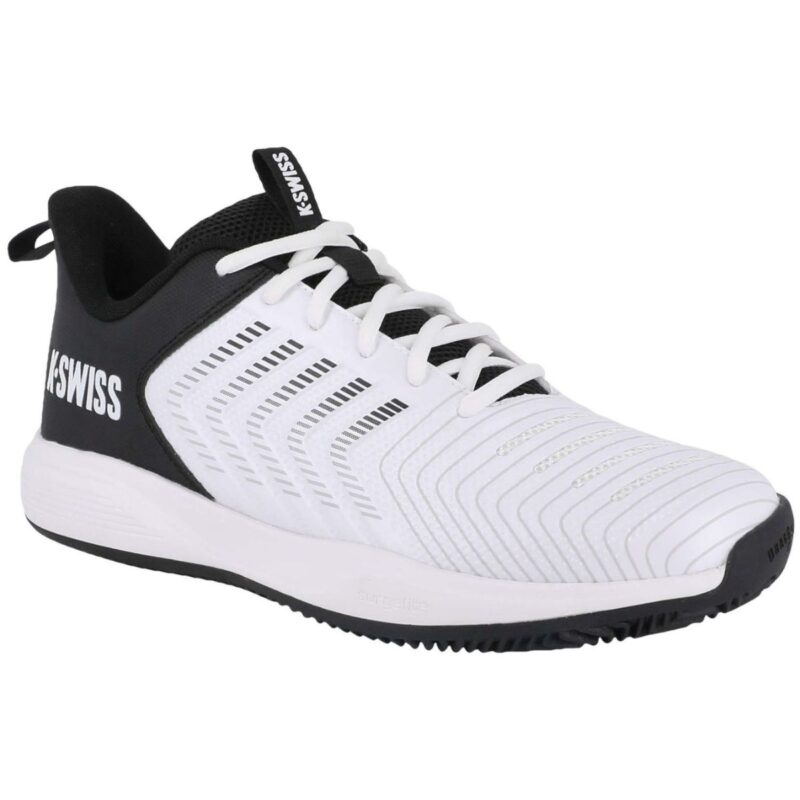 Zapatillas K-Swiss Ultrashot Light Clay Blanco/Negro 2026