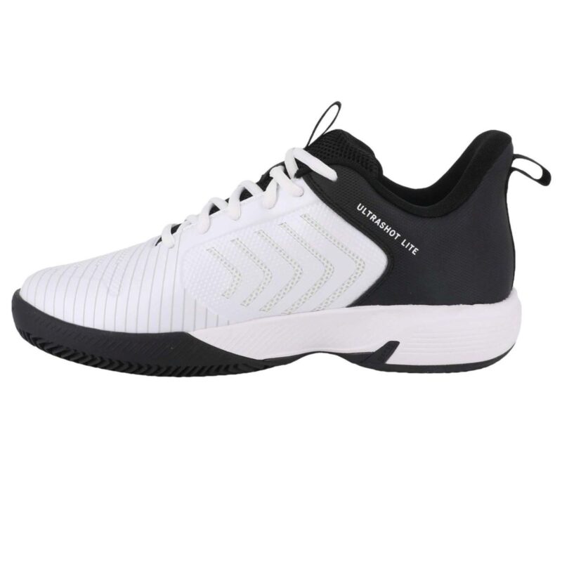 Zapatillas K-Swiss Ultrashot Light Clay Blanco/Negro 2026