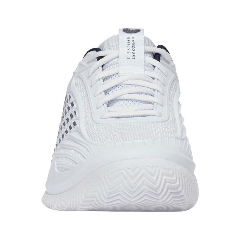 Detalle de las Zapatillas K-Swiss Hypercourt Express 3 Clay Blancas