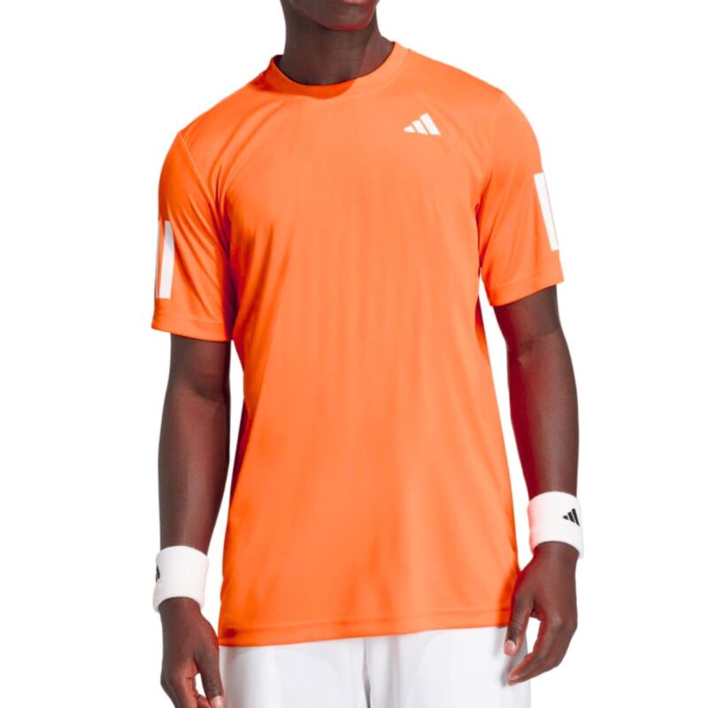 Camiseta Adidas Club 3STR Naranja Flúor KG0242 Camiseta Adidas Club 3STR Naranja Flúor KG0242