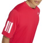 Camiseta Adidas Club 3STR Roja KB9727 Camiseta Adidas Club 3STR Roja KB9727