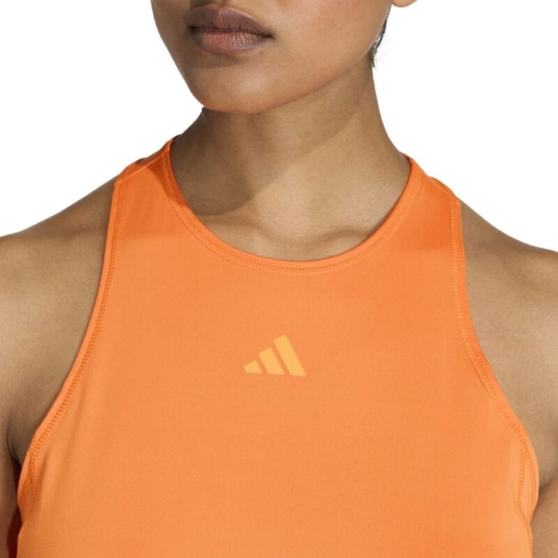 Camiseta de tirantes Adidas Club Naranja W KF0917