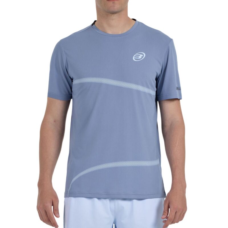 Camiseta Bullpadel Cheles Azul Sombra Camiseta Bullpadel Cheles Azul Sombra