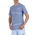 Camiseta de manga corta Bullpadel Cheles Azul Sombra Camiseta de manga corta Bullpadel Cheles Azul Sombra