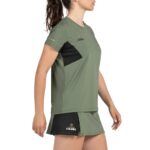 Camiseta Bullpadel Pampan Woman Kaki Premier Padel 2026 Camiseta Bullpadel Pampan Woman Kaki Premier Padel 2026