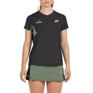 Camiseta Bullpadel Pampan Negra W Premier Padel
