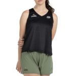 Camiseta Bullpadel Piura Negra W Premier Padel 2026