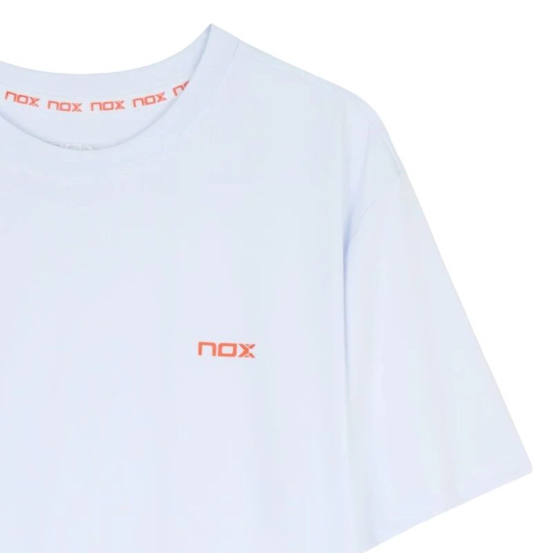 Detalle de la Camiseta NOX Team Blanca M