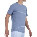 Camiseta de manga corta Bullpadel Cheles Azul Sombra Camiseta de manga corta Bullpadel Cheles Azul Sombra