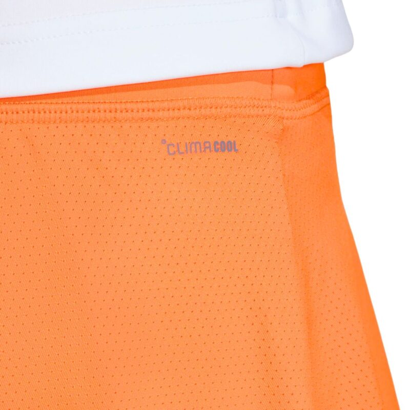 Falda Adidas Club Naranja Flúor W KC5507