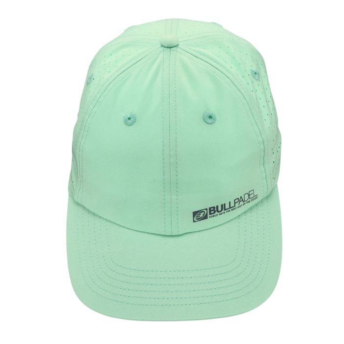 Detalle de la Gorra Bullpadel Verde Acido BPG262-047 Verde Acido