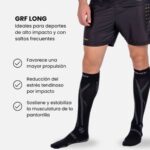 Detalles de los Calcetines Floky GRF Long Negros Detalles de los Calcetines Floky GRF Long Negros