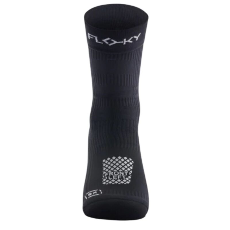 Frontal de los Calcetines Floky Run Up Medium Negros