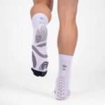 Detalles de los Calcetines Floky GRF Medium Blancos Detalles de los Calcetines Floky GRF Medium Blancos