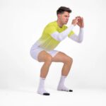 Detalles de los Calcetines Floky GRF Medium Blancos Detalles de los Calcetines Floky GRF Medium Blancos