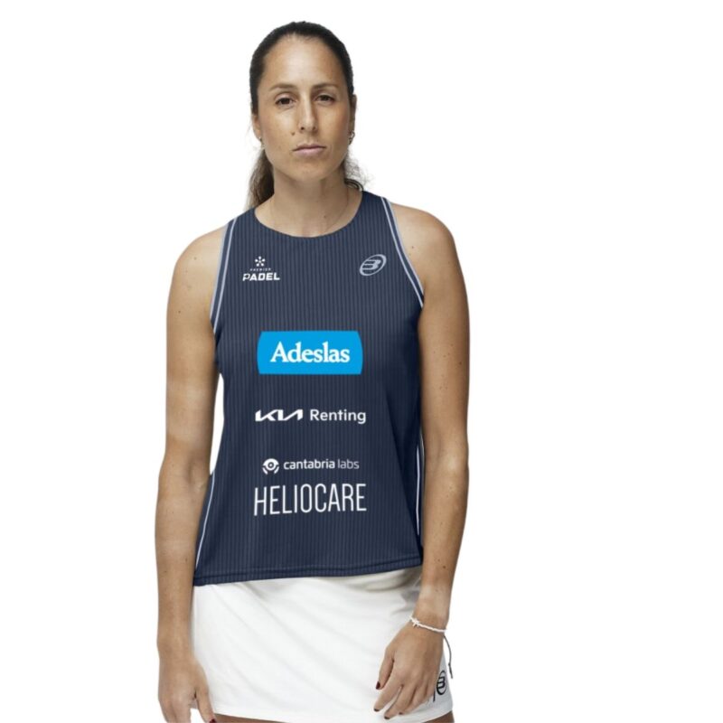 Camiseta Bullpadel Oficial Talava Gemma Triay Océano Profundo 2026