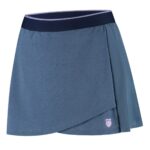 Falda K-Swiss Hypercourt Jacquard Azul W Falda K-Swiss Hypercourt Jacquard Azul W