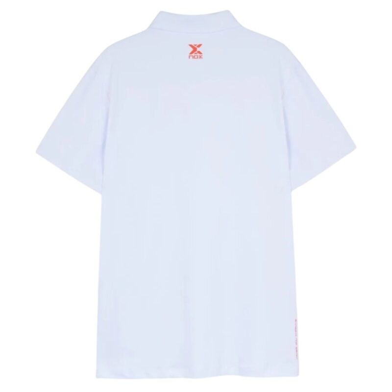 Polo NOX Team Blanco de Hombre