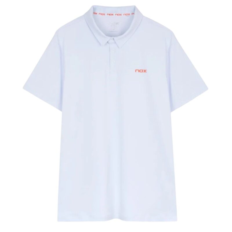Polo NOX Team Blanco de Hombre