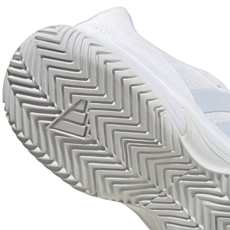 Detalle de las Zapatillas Adidas Gamecourt 2 Woman Blanco/Azul