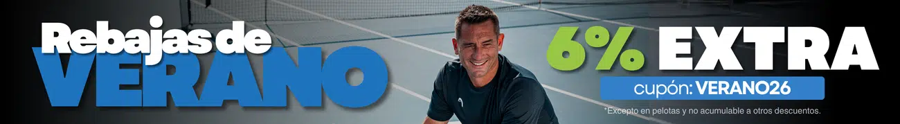 Rebajas de verano en padel 2026