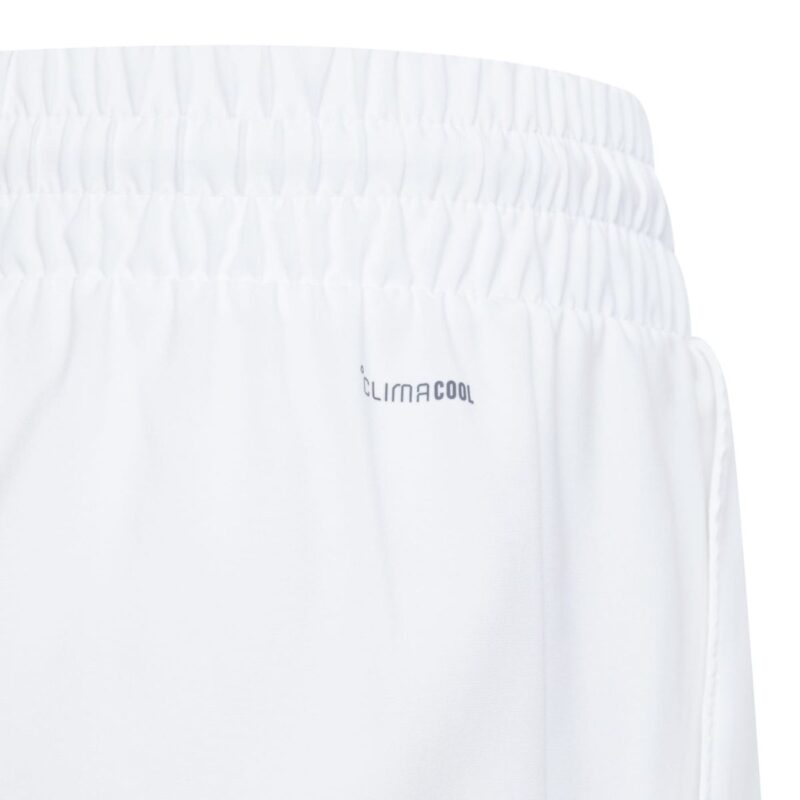 Detalle del Short Adidas Club Blanco Junior
