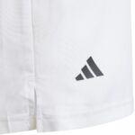 Detalle del Short Adidas Club Blanco Junior