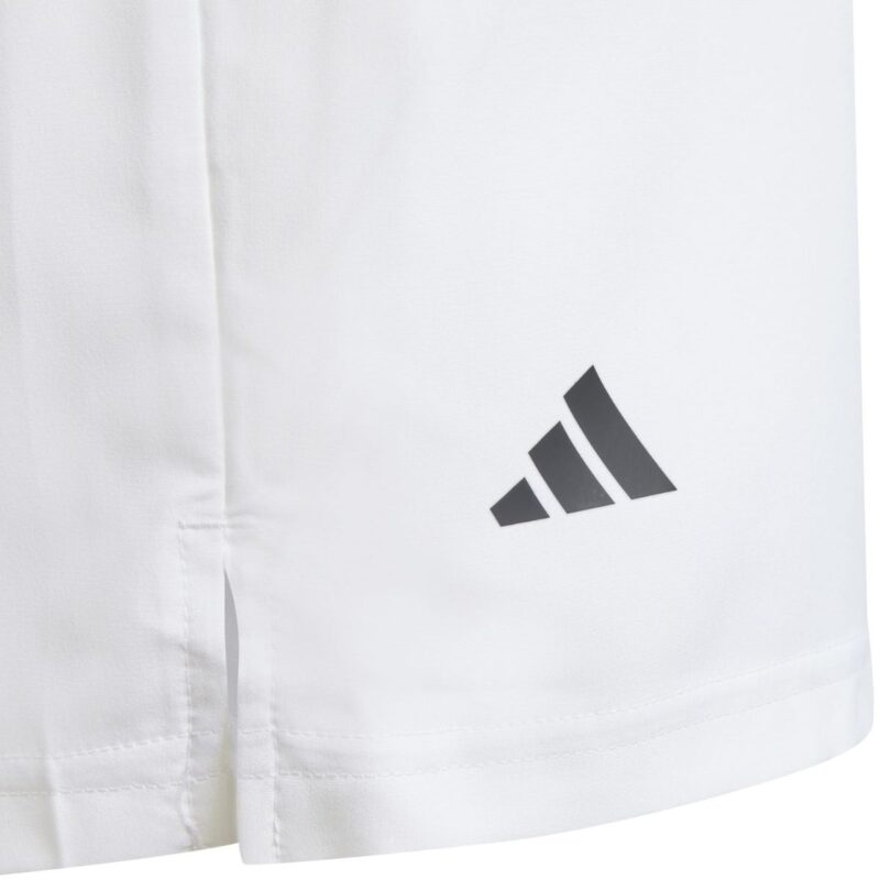 Detalle del Short Adidas Club Blanco Junior