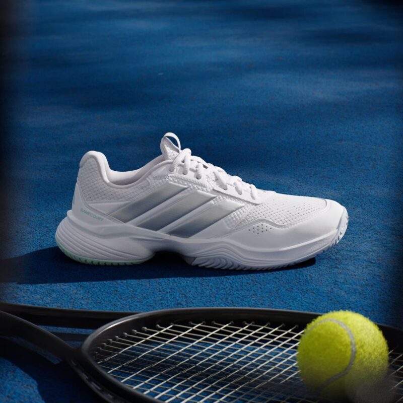 Detalle de las Zapatillas Adidas Gamecourt 2 W Blancas