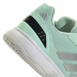 Detalle de las Zapatillas Adidas Crazyquick Padel Kids Menta Detalle de las Zapatillas Adidas Crazyquick Padel Kids Menta